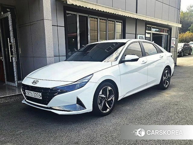 Hyundai Avante (CN7) 2020 Белый из Кореи