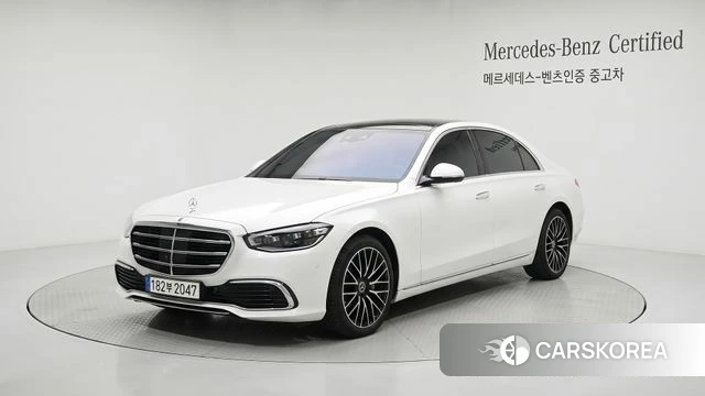 Mercedes-Benz S-Class W223 2025 Белый из Кореи