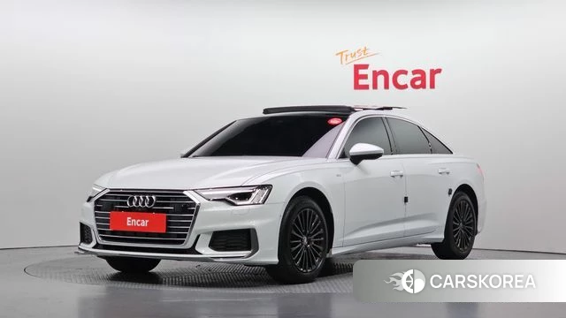 Audi A6 (C8) 2020 Белый из Кореи