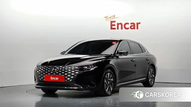 Hyundai The New Grandeur IG Hybrid 2022 Черный из Кореи