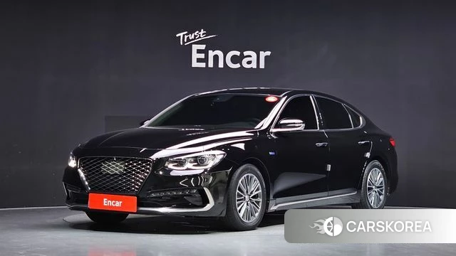 Hyundai Grandeur IG Hybrid 2018 Черный из Кореи
