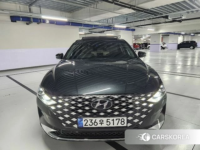 Hyundai The New Grandeur IG Hybrid 2021 Серый из Кореи