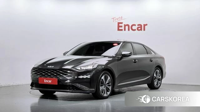 Kia K8 Hybrid 2023 Серый из Кореи