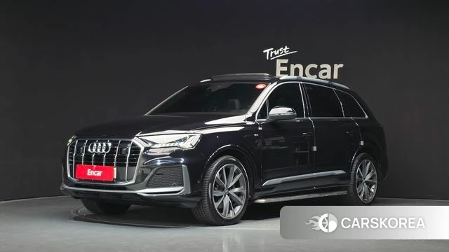 Audi Q7 (4M) 2020 Черный из Кореи