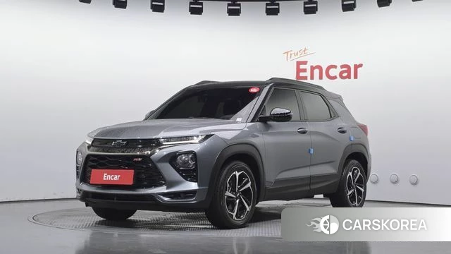 Chevrolet (GM Daewoo) Trailblazer 2021 Серый из Кореи