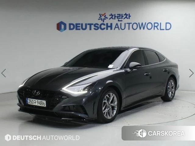 Hyundai Sonata (DN8) 2021 Серебристо-серый из Кореи