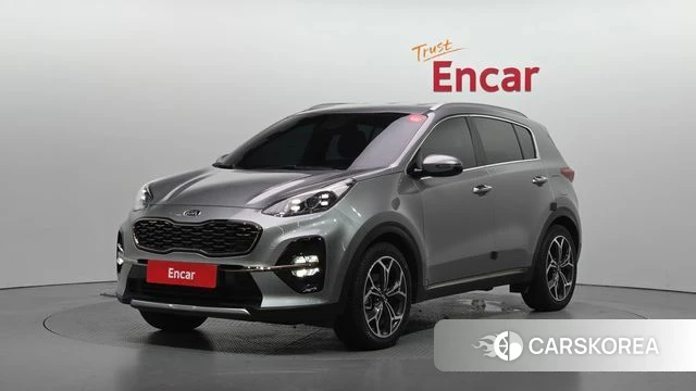 Kia Sportage The Bold 2018 Серебристо-серый из Кореи
