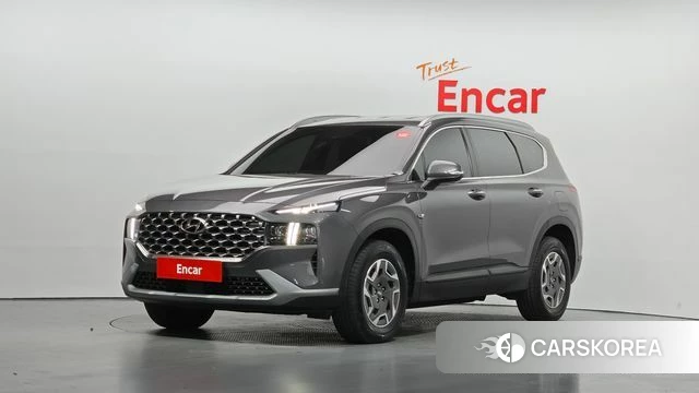 Hyundai The New Santa Fe 2022 Серый из Кореи
