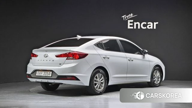 Hyundai The New Avante AD 2019 Белый из Кореи