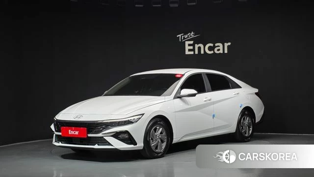 Hyundai The New Avante (CN7) 2024 Белый из Кореи