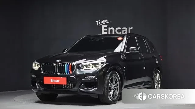 BMW X3 (G01) 2019 Черный из Кореи