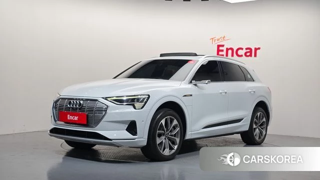 Audi e-Tron 2022 Белый из Кореи
