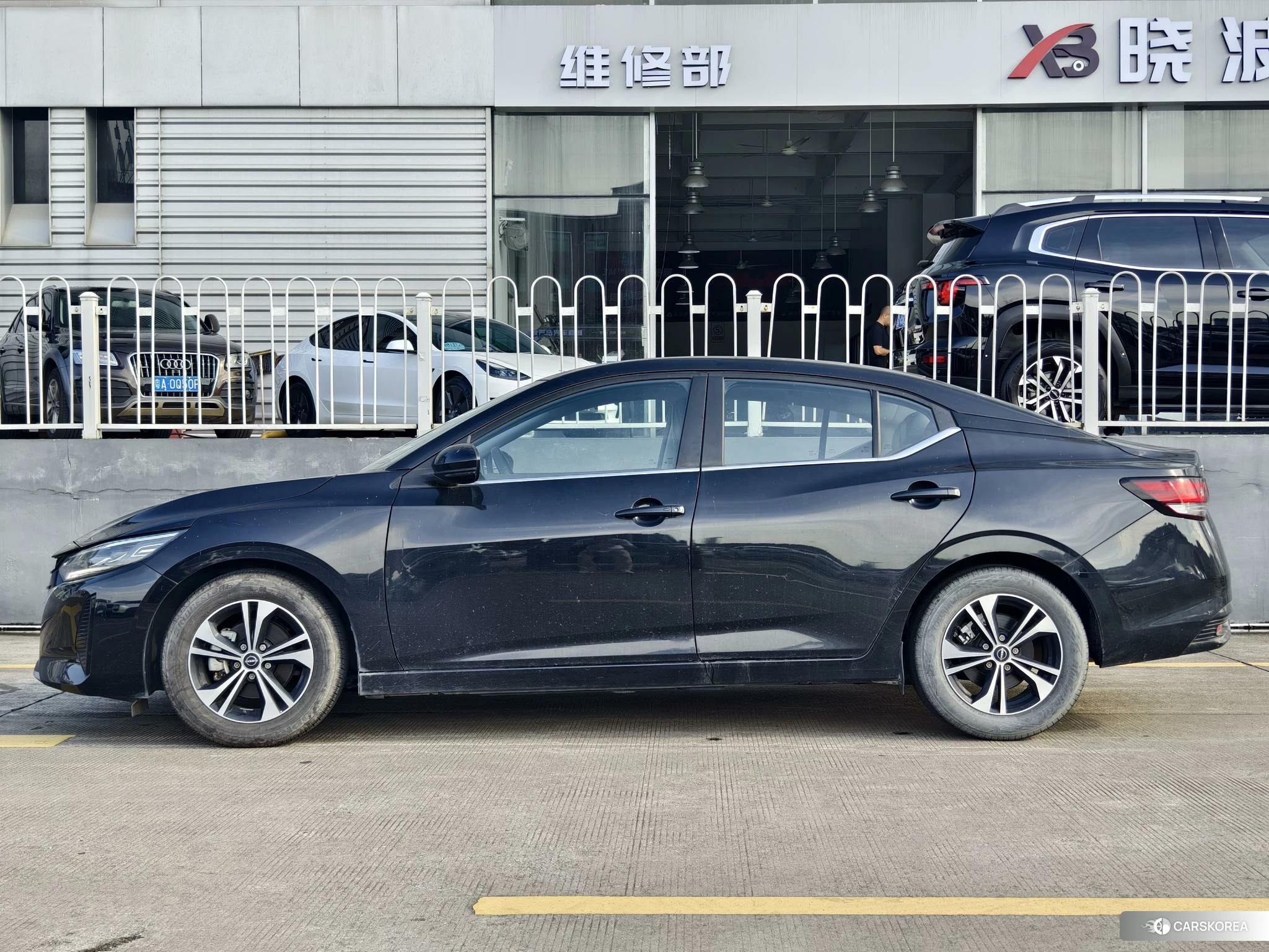 Nissan Sylphy 2023 Черный из Китая