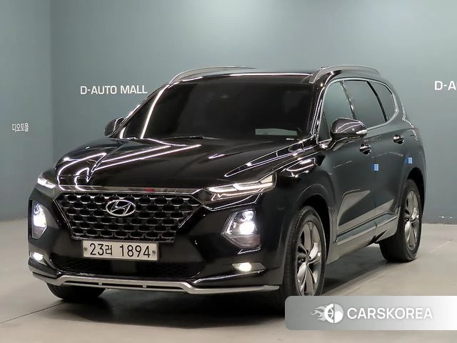 Hyundai Santa Fe TM 2018 Черный из Кореи