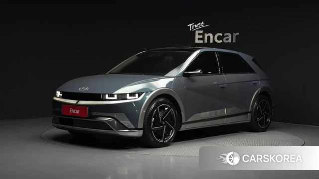Hyundai The New Ionic 5 2024 Синий нефрит из Кореи