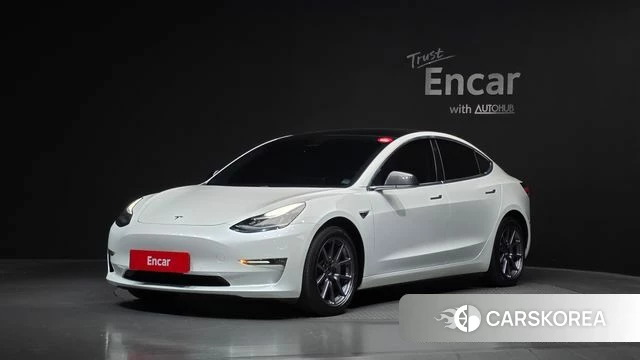 Tesla Model 3 2020 Белый из Кореи