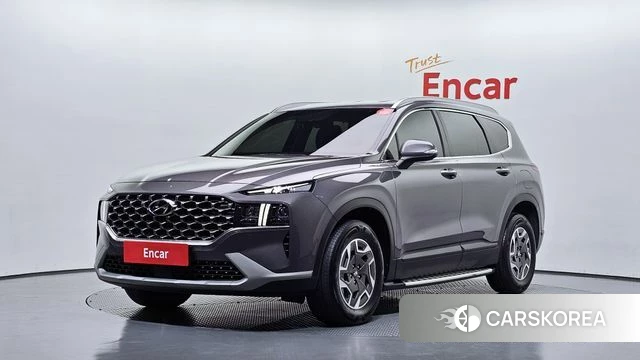 Hyundai The New Santa Fe 2022 Серый из Кореи