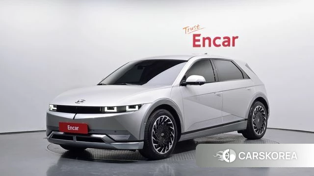 Hyundai Ionic 5 2022 Серебристо-серый из Кореи