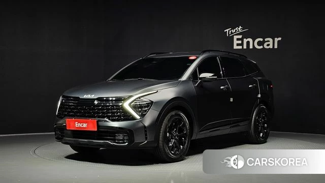 Kia Sportage 5th Generation Hybrid 2024 Серый из Кореи