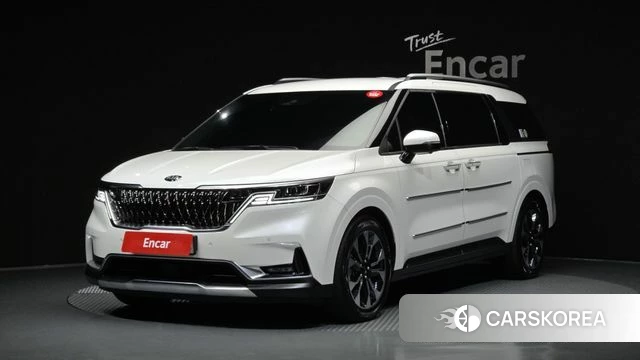 Kia Carnival 4th generation 2021 Белый из Кореи