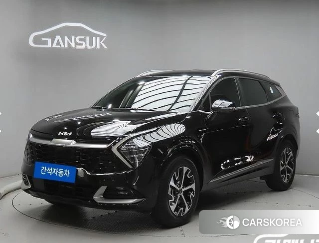 Kia Sportage 5th Generation Hybrid 2024 Черный из Кореи