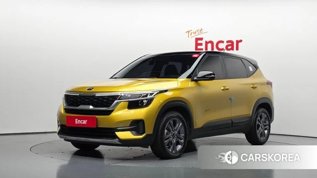 Kia Seltos 2019 Желтый из Кореи
