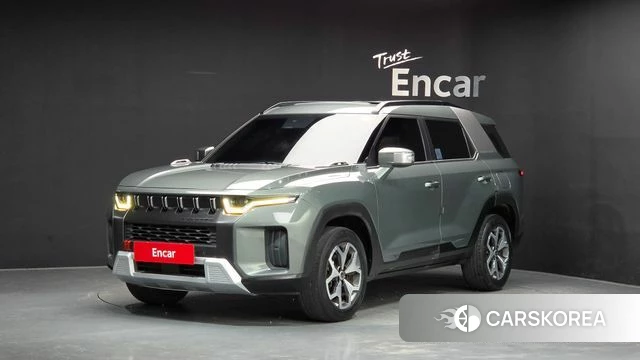 Ssangyong Torres 2022 Зеленый из Кореи