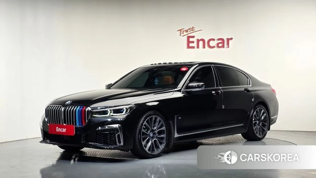 BMW 7 Series (G11) 2021 Черный из Кореи