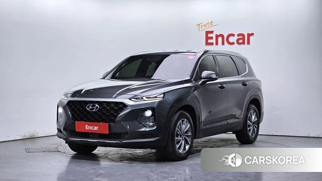 Hyundai Santa Fe TM 2018 Серый из Кореи