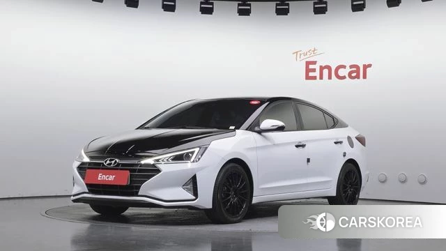 Hyundai The New Avante AD 2019 Белый двухцветный из Кореи