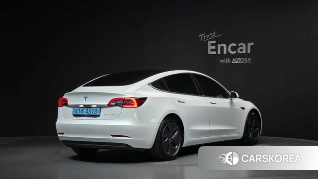 Tesla Model 3 2020 Белый из Кореи