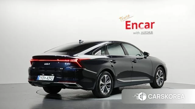 Kia K8 Hybrid 2023 Синий из Кореи