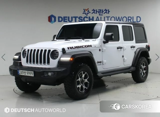 Jeep Wrangler (JL) 2022 Белый из Кореи