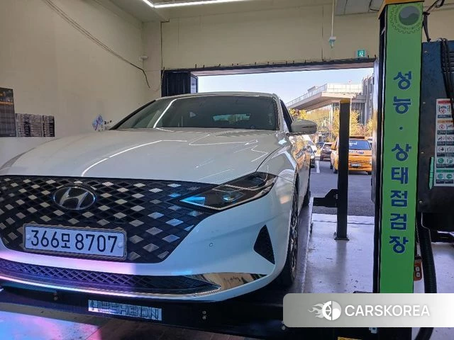 Hyundai The New Grandeur IG 2020 Белый из Кореи
