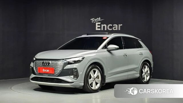 Audi Q4 e-Tron (F4) 2023 Серый из Кореи