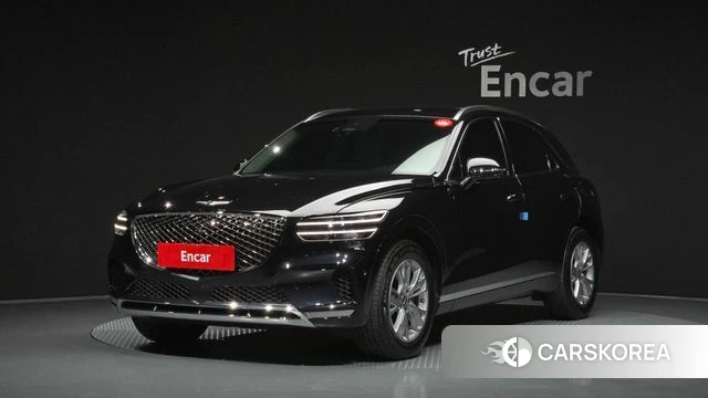 Genesis GV70 2021 Черный из Кореи