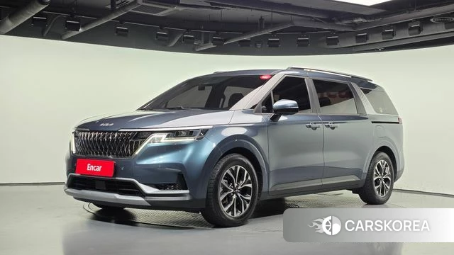 Kia Carnival 4th generation 2021 Синий из Кореи