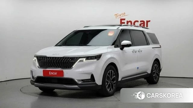 Kia Carnival 4th generation 2022 Белый из Кореи