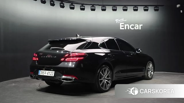 Genesis The New G70 Shooting Brake 2023 Черный из Кореи