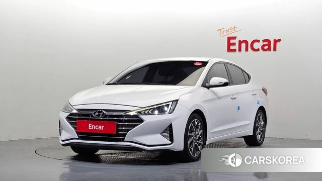 Hyundai The New Avante AD 2019 Белый из Кореи