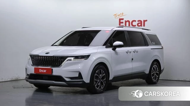 Kia Carnival 4th generation 2021 Белый из Кореи