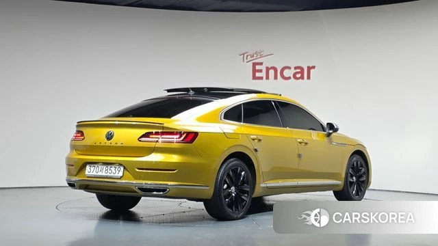Volkswagen Arteon 2018 Желтый из Кореи