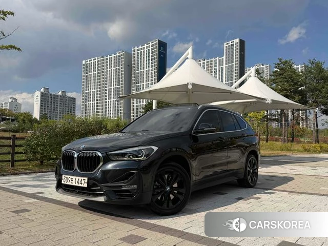 BMW X1 (F48) 2020 Черный из Кореи