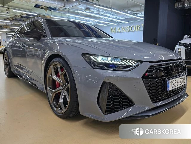 Audi RS6 (C8) 2025 Серый из Кореи