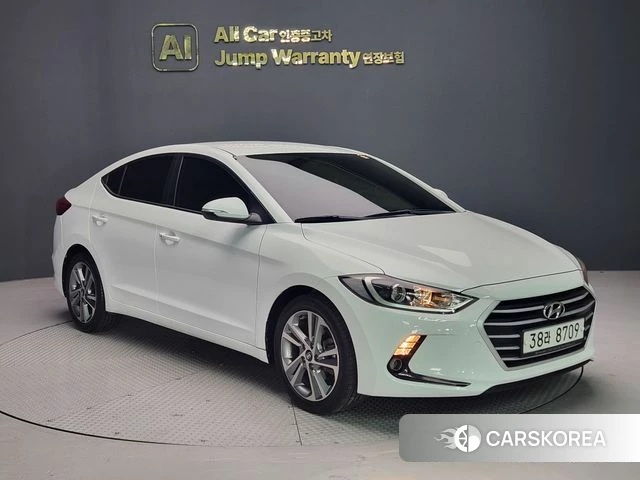 Hyundai Avante AD 2018 Белый из Кореи