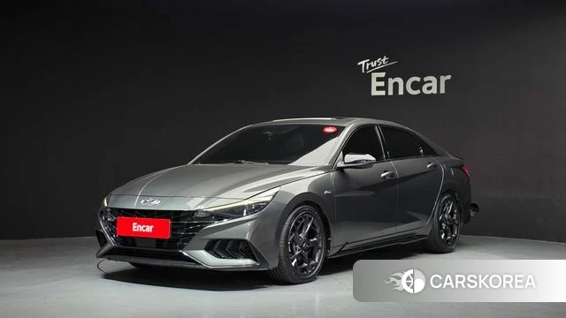 Hyundai Avante (CN7) 2021 Серый из Кореи