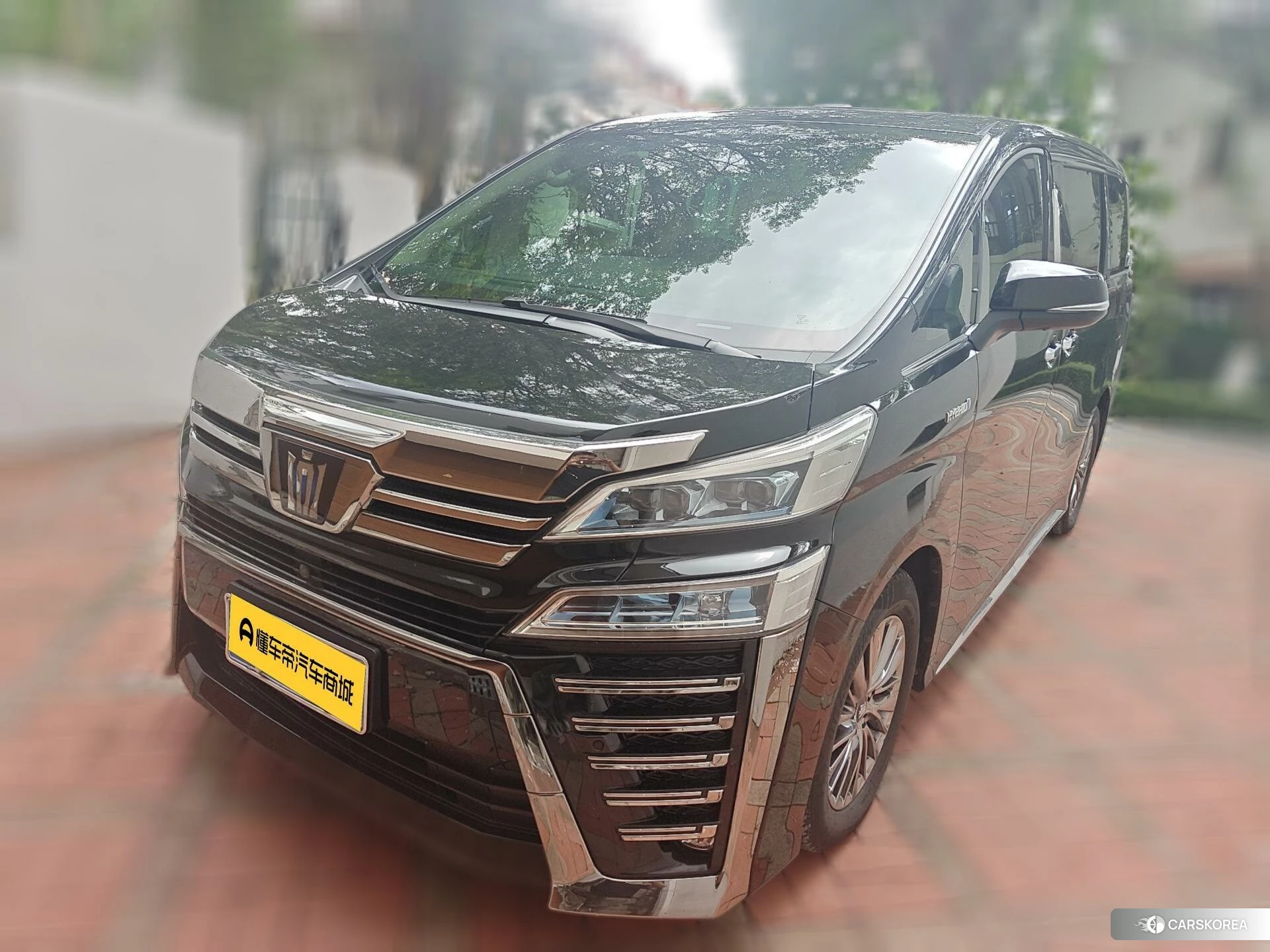 Toyota Vellfire 2021 Черный из Китая