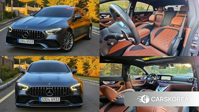 Mercedes-Benz AMG GT 2021 Серый из Кореи