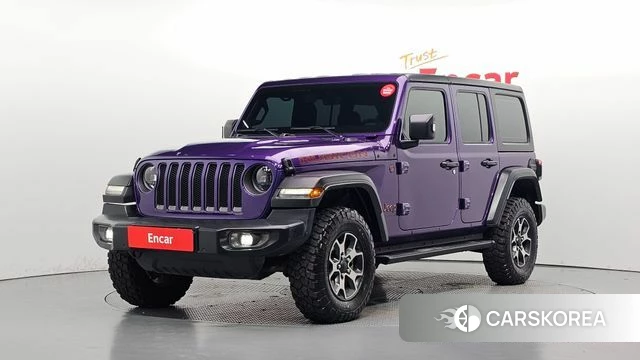 Jeep Wrangler (JL) 2023 Фиолетовый из Кореи