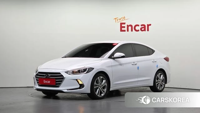 Hyundai Avante AD 2018 Белый из Кореи